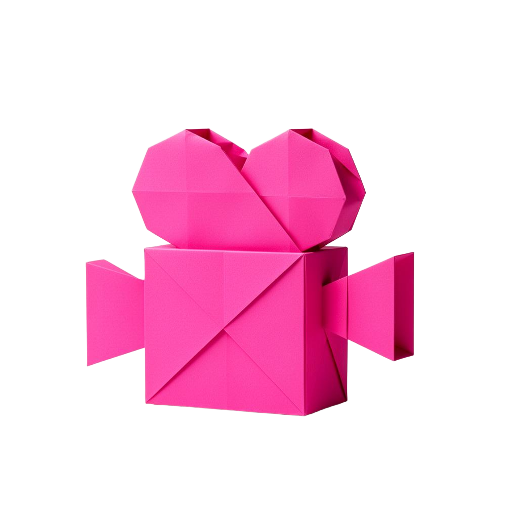 Origami documentary film sculpture