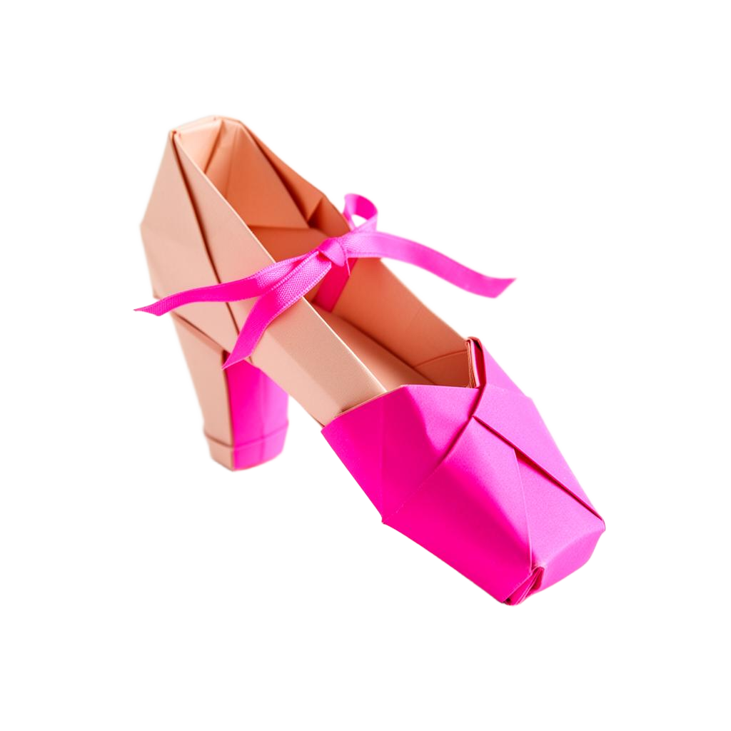 Origami dance sculpture