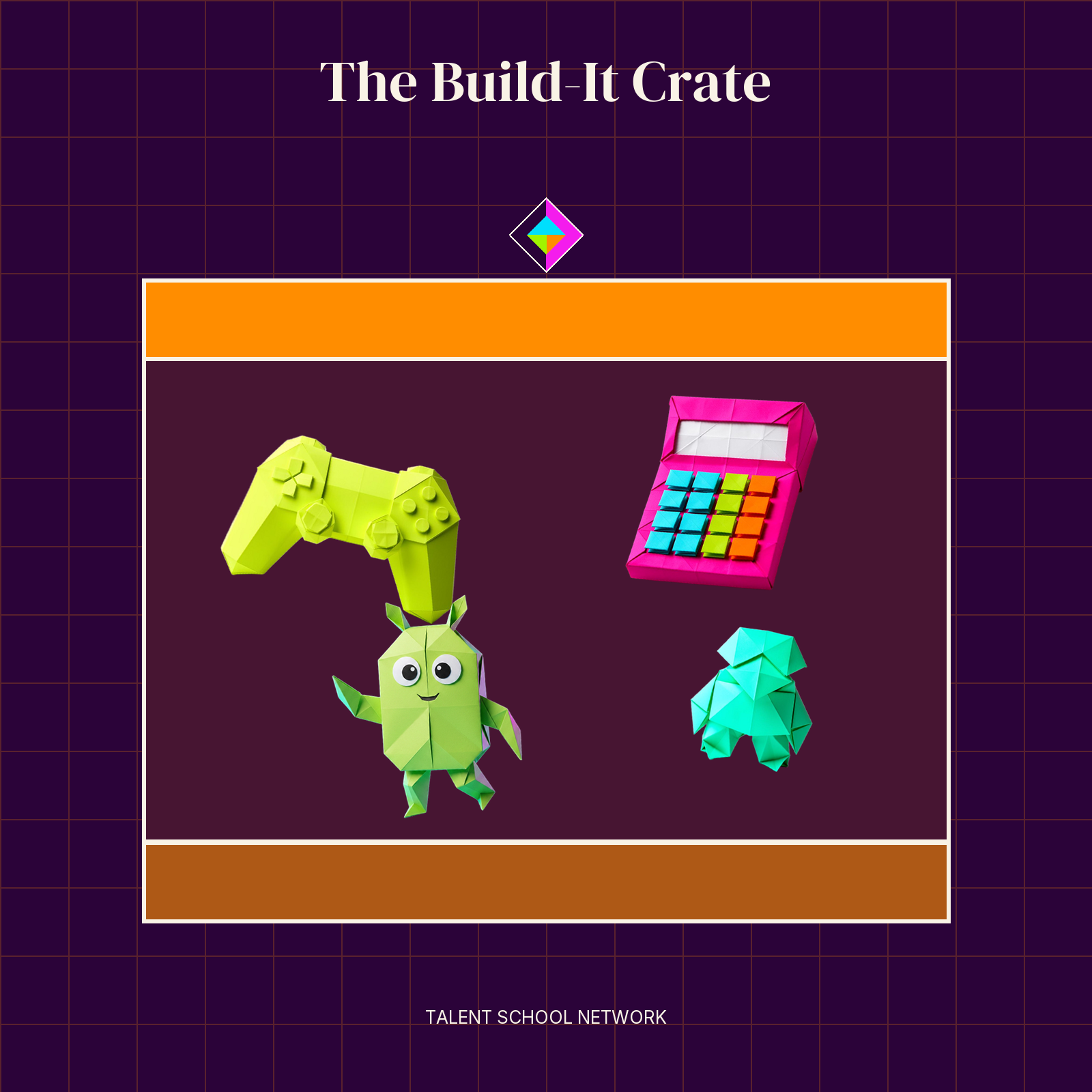 The Build-It Crate — flat-vector crate illustration