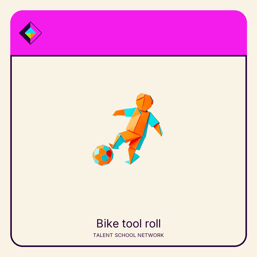 Bike tool roll — flat-vector supply illustration