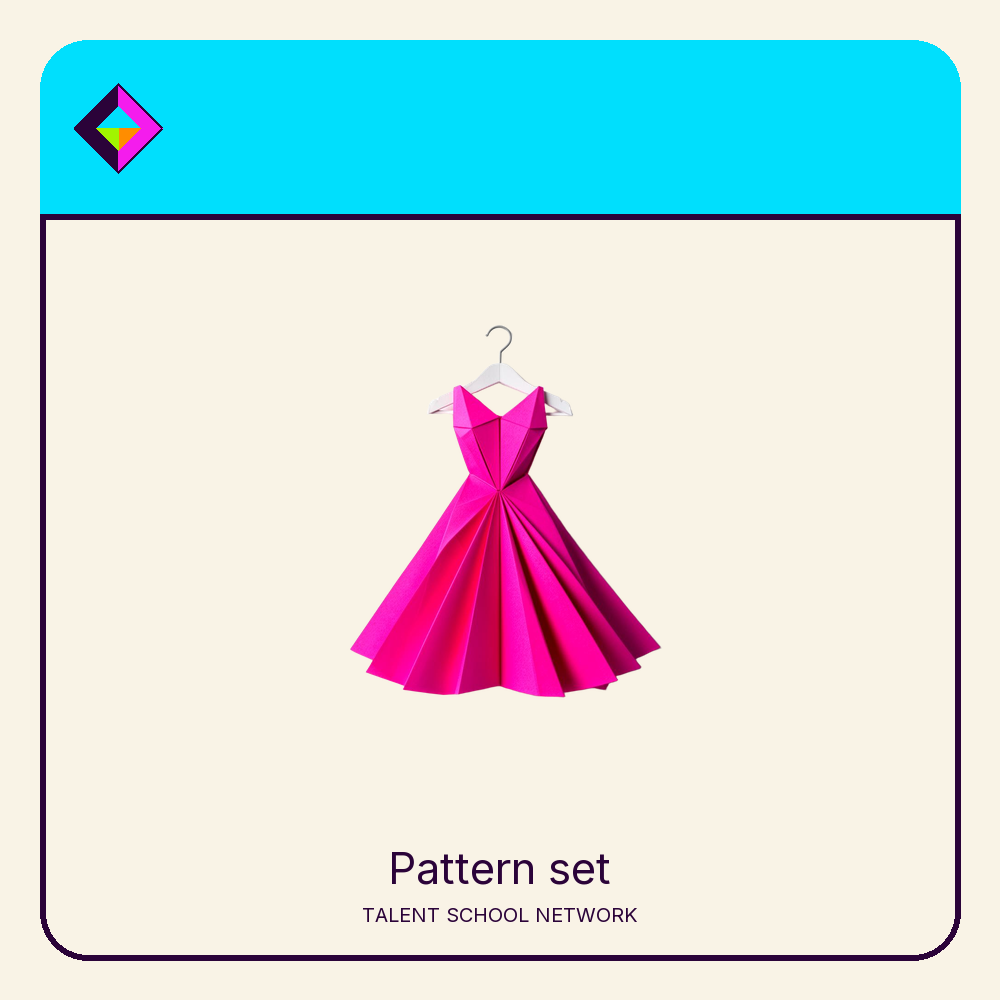 Pattern set — flat-vector supply illustration