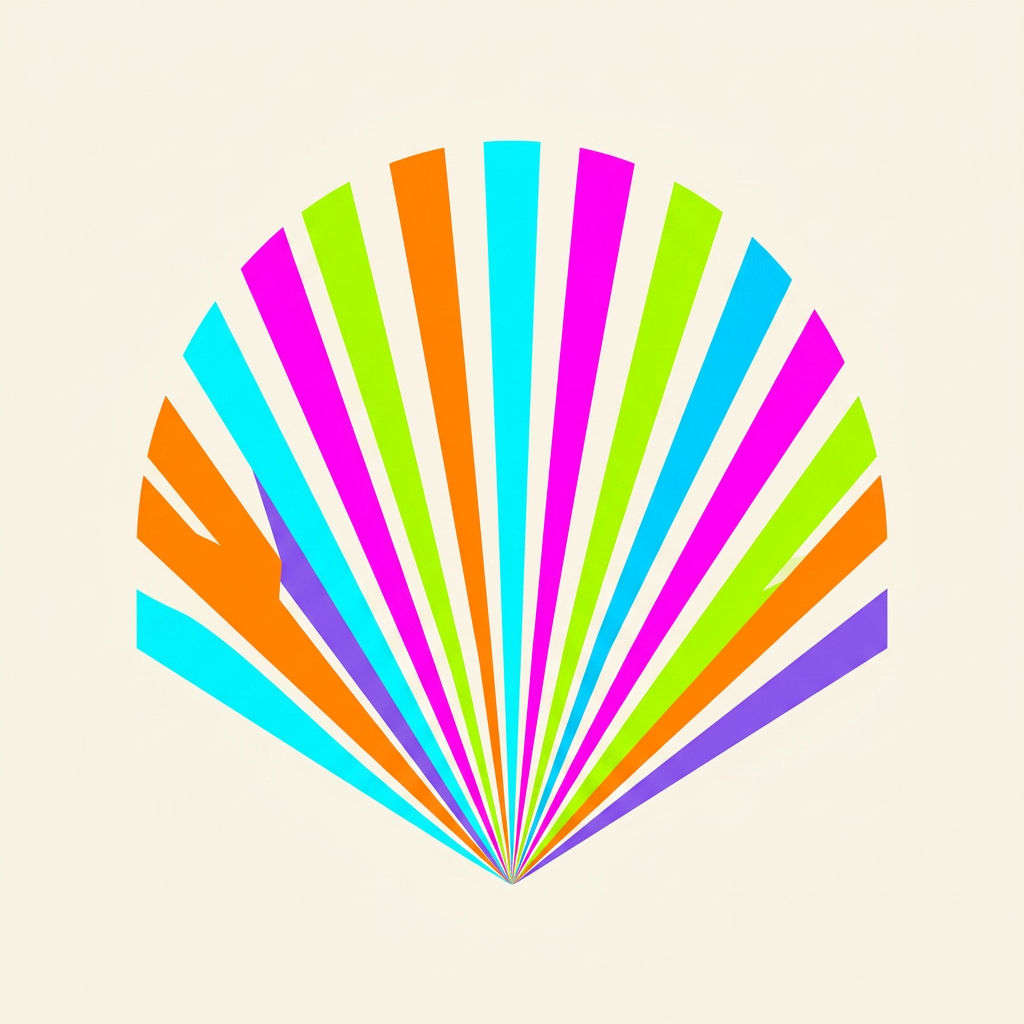 v01 — Bright Neon flat fan